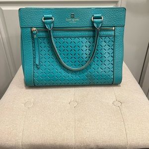 Kate Spade teal medium size purse